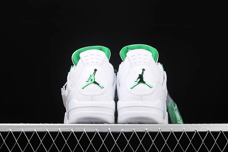 All categories Air Jordan Jordan series basketball shoes Air Jordan 4 Air Jordan 4 "Pine Green" AJ4 Joe 4 white and green CT8527-113